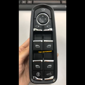 PORSCHE PANAMERA 970/MACAN 95B/CAYENNE 958 POWER WINDOW MAIN SWITCH MASTER DRIVER SUIS TINGKAP PEMANDU 7PP959858AFDML