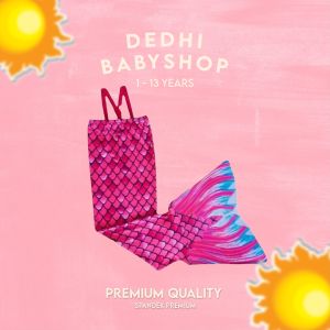 Mermaid Maya Pink Baju Duyung Baju Renang New Model Kostum Putri Duyung Anak Cantik Motif Fashion Fashion