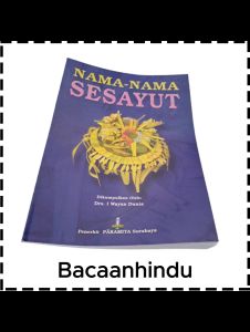 Buku Nama Sesayut Agama Hindu I Wayan Dunia