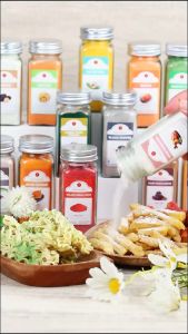 Bumbu Tabur BOTOL KACA Bubuk Tabur Keripik Kentang Makaroni Lidi Ayam Jamur Tahu