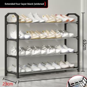 Durable Multi-layer Doorway Shoe Rack Indoor Home Dormitory Dustproof Large Capacity Renting Mobile Shoe Cabinet Organization