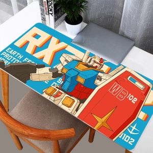 Bandai | Mouse Pad Anime Gaming Accessories Mechanical Warrior RX-78-2 Gundam Mousepad Gamer PC Computer Keyboard Desk Mat Varmilo Table