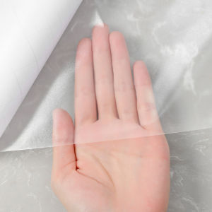 Transparent Oilproof Table Sticker Heat-resistant Tile Decor Moistureproof Waterproof Self Adhesive Wallpaper100CM