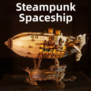 QIAOPIGU | Steampunk Flying Boat Puzzle for Kids 8 Pieces