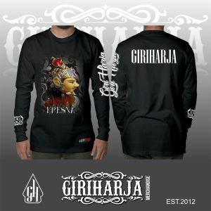 Kaos wayang golek KRESNA / kaos wayang golek Giri Harja / Kaos wayang golek sunda / kaos tangan panjang