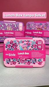 My Style TM 1183 Lunch Box for Girls - Kotak Bekal Tanpa Sekat Anti Tumpah Perempuan