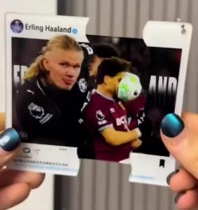 Panini | 2026 FIFA Football Star Acrylic Keychain Messi Ronaldo Mbappe Neymar Haaland Soccer Fan Gift Collectible Pendant