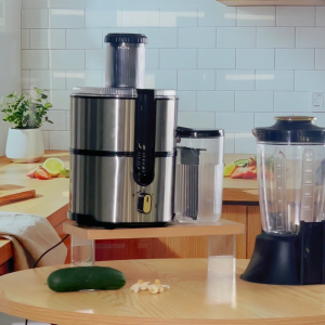 PowerPH Juicer Maker Blender 1000 ML Premium Stainless Steel with 1 Month Warranty Fresh Juice and Smoothie Preparation Kitchen Countertop Appliance.