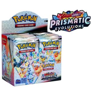 Takara Tomy | Pokemon Card 360Pcs Prismatic Evolutions PHANTASMAL FLAMES Scarlet Violet 151 Black Bolt English Booster Battle Transaction Card