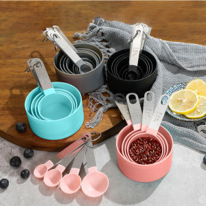 【On Sale】Measuring Cups Measuring Spoon Kitchen Baking Tools Set Kitchen Supplies
