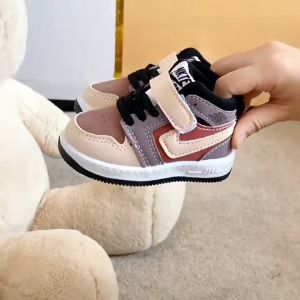 Giày Thể Thao Cổ Cao Trẻ Em - Giày Siêu Nhẹ Thoáng Khí Đế Mềm Quai Dính - G05