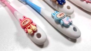 Bevavar Sikat Gigi Anak Bayi Labubu Training ToothBrush