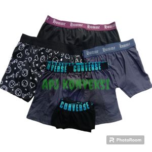celana dalam pria boxer premium isi 6pcs termurah