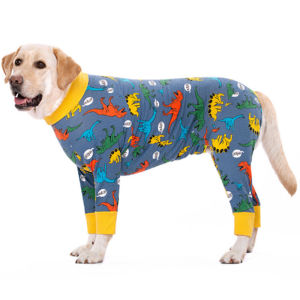 Fall Fashion Thin Four-Leg Dog Clothes for Large Dogs Golden Retriever Labrador Samoyed Anti-Loss Pet Dog Belly Protector Full Coverage