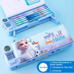Multifunctional Girls Cartoon Pencil Case