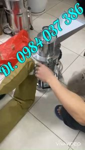 Máy tán bột thuốc đông y máy nghiền dược liệu 4 mắt sàng siêu mịn DF25