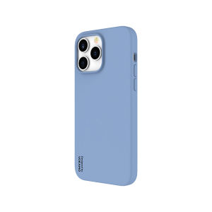 VOKAMO | VOKAMO Liquid Silicone Protective Phone Case For Apple 14 Pro Max Full Cover Pure Color Simple Design Magnetic Absorption Charging Compatible