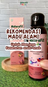 Madu Anak Tromup Naturafit Penambah Trombosit dan Zat Besi pada Anak Suplemen Kesehatan Anak