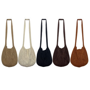 Mireille Fashion Knitted Shoulder Bags for Women Large Capacity Shopping Crossbody Bags