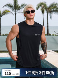 Bluesfly Mens Quick Dry Tank Top Sleeveless Fitness T-Shirt Casual American Basketball Training Top Summer Sportswear