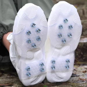 Snow Crampons Non Slip Outdoor Hiking Hiking Handy Gadget Lightweight Simple Gaiters Adult and Children Winter Shoe Cover