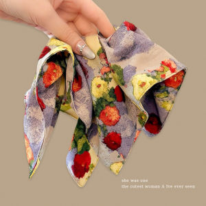 NING ZHOU | Retro High-End Flower Hair Tie