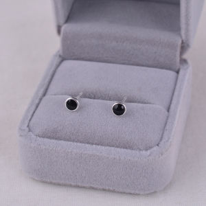 Minimalist 925 Sterling Silver Hoops Elegant Simple Earrings Luxury Fashion Jewelry round Shape Cold Style Womens Accessory