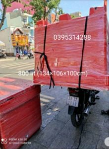 Thùng đá thái lan 800 lít nắp rời có chân