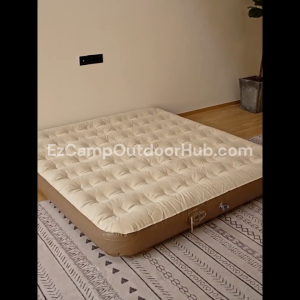 Naturehike Built-In Pump Inflatable Bed Portable Lightweight 1-3 Person Air Mattress Camping Tent Bed Sleeping Pad Home Mat Cushion Outdoor Travel