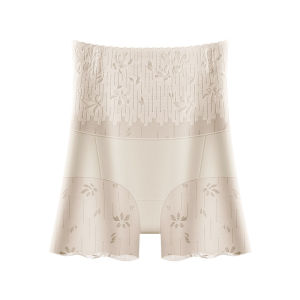 DREAM TIME | Slimming Safety Pants Womens Underwear Two-in-One Thin Summer High-Waist Bottoming Tights Abdomen Control Anti-Light Leak