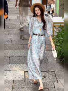 DANTING | Printed Chiffon Dress Trendy Bestseller