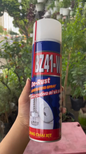 Chai 500ml Xịt Chống Rỉ Sét Và Bôi Trơn BZ41-WD Dùng Cho Dụng Cụ Các Vật Dụng Bằng Kim Loại Chi Tiết Máy