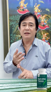 เก้าแสนหอม สาหร่ายสไปรูริน่าสกัด สายพันธุ์พลาเทนซิส ออแกนิก 100%