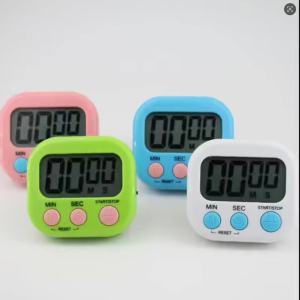 Đồng Hồ Báo Thức Điện Tử Màn Hình Lớn Di Động Đồng Hồ Hẹn Giờ Nhà Bếp Thiết Bị Quản Lý Thời Gian Phòng Học Sinh Đồng Hồ Hẹn Giờ Di Động