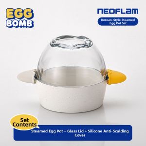Neoflam | Baby Food Cooking Pot for Steaming Egg 14CM