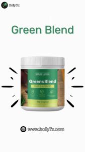 NATURES VIGOR Green Blend Detox – Natural Detox Digestion & Energy Support (300g)