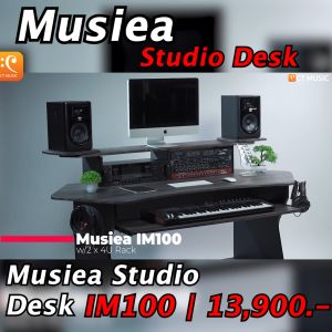 Musiea Studio Desk IM100 โต๊ะสตูดิโอ ทำเพลง - Studio Desk สำหรับทำเพลง บริเวณ 30 ตร.ม