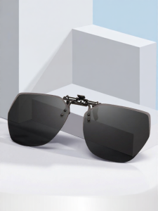 Flip-up Clip-Ons For Driving Compatible with Glasses