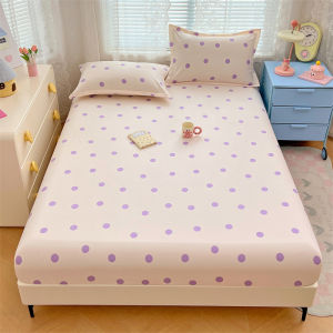 SUNLIGHT HOME Polka Dot BedsheetBreathable Bed SheetComfortable Mattress Cover