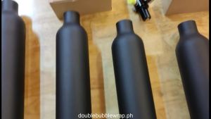 Round Bottomed Aluminum Bottle M18*1.5 Tank Bottle 4500 PSI Tank For Cylinder Diving