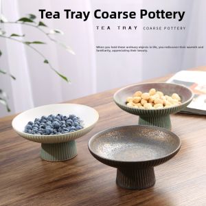 Vintage Chinese & Japanese Style Ceramic Offering Tray