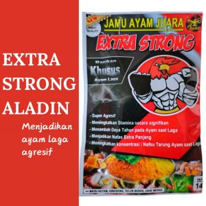 EXTRA STRONG AYAM (ALADIN) 1 RENTENG - menjadikan ayam laga agresif