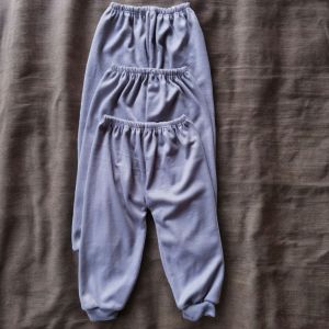 promo / 3 Pcs Celana Bayi Usia 0-6 Bulan Celana Panjang Bayi Baru Lahir Terbaru Seri abu Polos