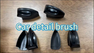 Tire Dressing Applicator Brush – Microfiber Bristle Cleaning Brush for Car Tires Perfect for Detailing and Shine
