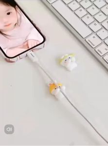 2Pcs Cute Hook Data Cable Clips Wire Organizer Clip Cable Holder Cord Protector Cable Winder Key Wall Hook