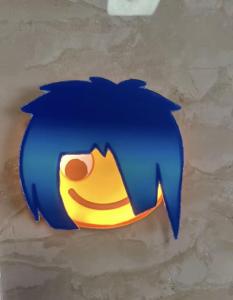 Creative Magnetic Night Light Small Lamp Cool Funny Gift Wall Lamp Home Decor Lighting Absorbing Fun Novelty Product