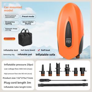 HELLOLEIBOO | Dual-Purpose Inflator Pump for Tents Inflatable Boats Kayaks Rafts