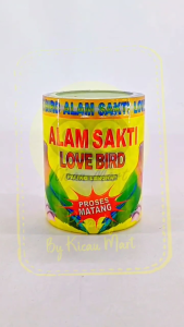 Kicau Mart Pakan Makanan Harian Burung Lovebird - Formula Alam Sakti Biji Bijian Millet Milet (PKNBR2AS) - Meningkatkan Kekebalan Tubuh & Stamina
