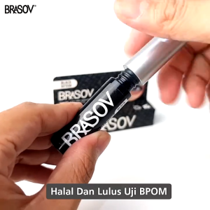 ORIGINAL BRASOV Lem Bulu Mata Palsu 8 ML Halal Eyelash Adhesive Hitam Halal Aman BPOM