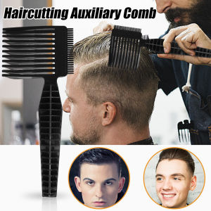 Lược thợ cắt tóc Thiết Lập Định Vị Cong Lược Gradient Kiểu Tóc Lược cắt tóc thợ cắt tóc Lược Phẳng Top lược cắt tóc Chịu Nhiệt công cụ tạo kiểu tóc Cho Nam Giới